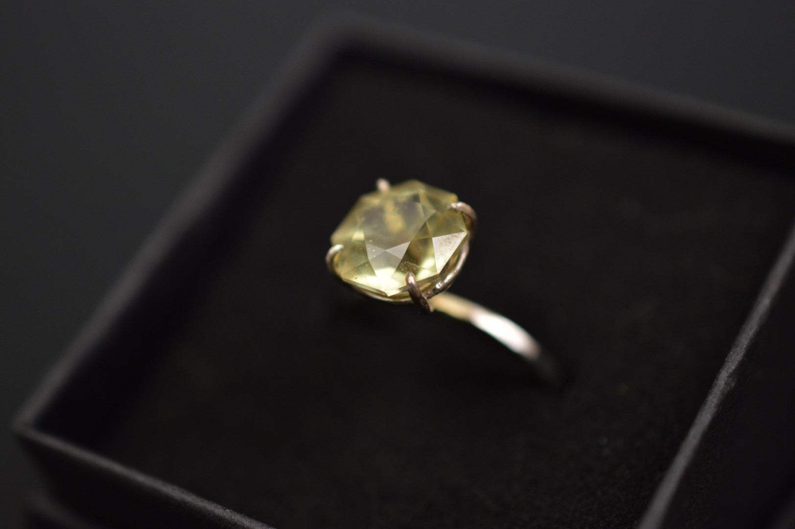 Citrine ring