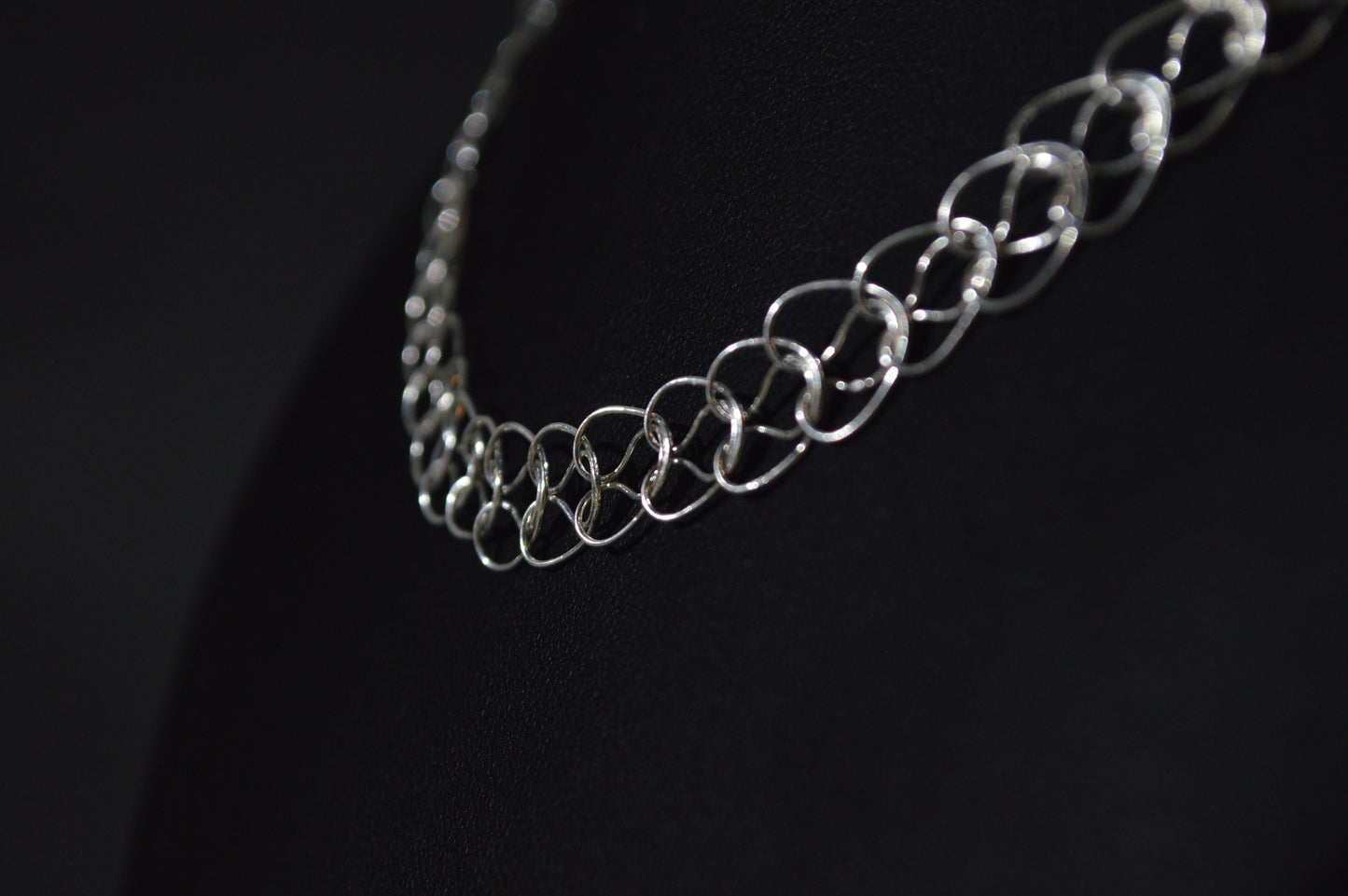 silver necklace chains